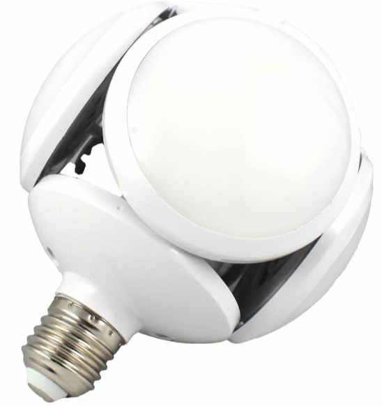 Lampa LED forma de minge 30W E27 cu 5 panouri 